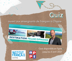 visuel quiz enseignants destination francophonie